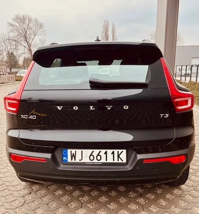 Volvo XC 40 cena 141000 przebieg: 24658, rok produkcji 2022 z Warszawa małe 16